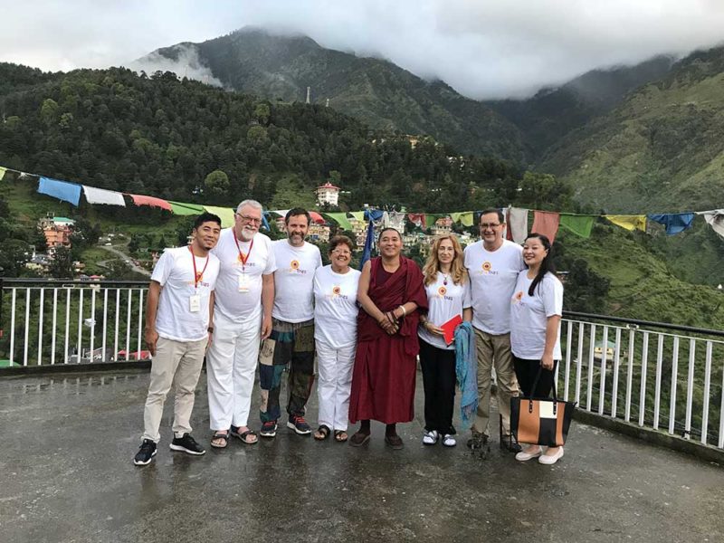 My buddhist experience Retreat tour Dharamshala October happiness